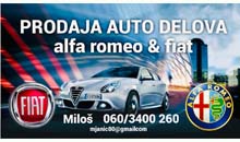 ALFA ROMEO I FIAT delovi