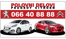 Auto delovi CITROEN i PEUGEOT