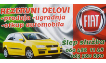 Auto delovi FIAT  i šlep služba