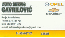 Auto servis Gavrilović