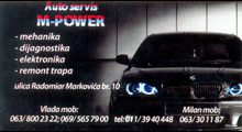 Auto servis M Power
