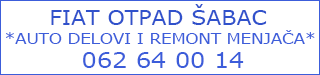 Fiat otpad Šabac