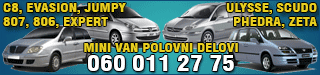 Minivan polovni delovi