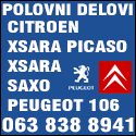 Polovni delovi Citroen i Peugeot vozila