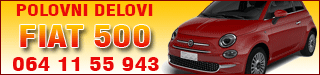 Polovni delovi za FIAT 500 vozila