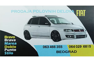 Polovni delovi za Fiat vozila