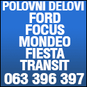 Polovni delovi za Ford vozila