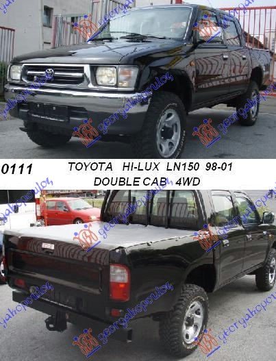 TOYOTA HI-LUX (LN 150/170) 4WD 98-01