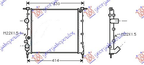 HLAD BEN -AC(35x37)SA SENZ.PREKIDAC(SRAF