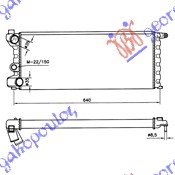 HLAD MOT. 750-1000 4X4 (58x25x34) 86-89