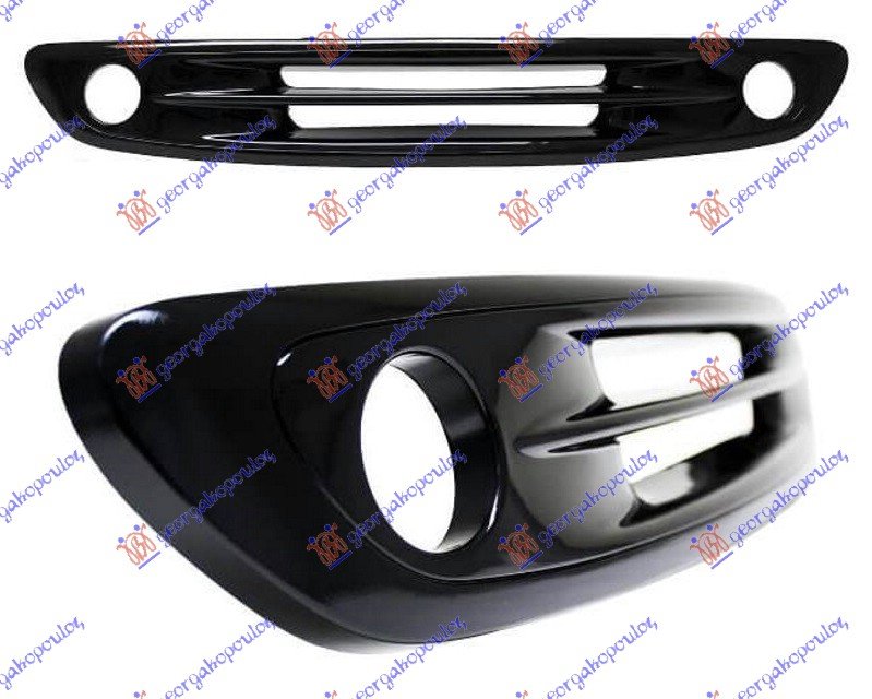 PVC MASKA -02 CRNA SJAJ/SA MAGLENKAMA