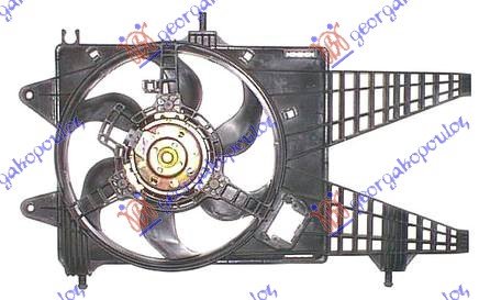 VENTILATOR KOMPLET 1.3MULTIJET +/-A/C