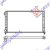 HLADNJAK MOTORA 1.2 1.6i 1.9D JTD (-AC) (647x415x35) (NRF)