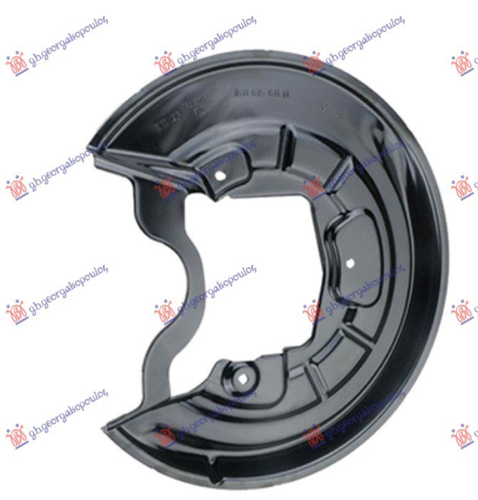 ZASTITA ZADNJEG KOCIONOG DISKA 4WD (PRECNIK DISKA 260mm)