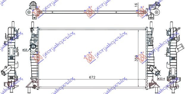 HLAD MOT.1.6-1.8-2.0TDCi-2.5 ST(67x38)M/