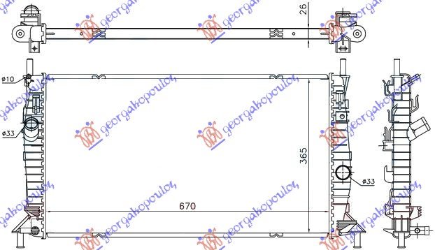 HLADNJAK RS305-350-ST225 PET.(67x36.5)