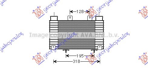 HLAD INTERCOOLER 2.5-3.0 TDCi (245x198)