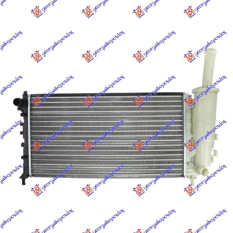 HLADNJAK MOTORA 1.2 8V/16V (MAN/AUTO) (+/-AC) (58x31.6) -01 (VALEO TIP) (VALEO)