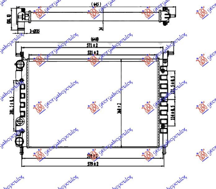 HLAD MOTORA 1.6 BENZIN (52x34.9x34)-00