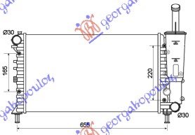 HLAD 1.2 8V-16V 03-(58x31.7x18)TIP VALEO