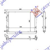 HLAD 1.4-1.6-2.0 16V +/-A/C(60x45.5x14)