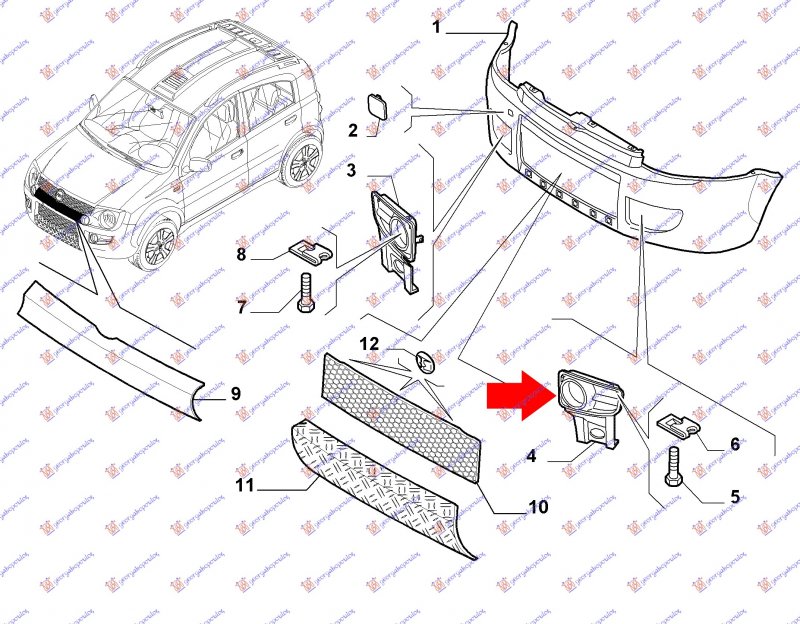 PVC MAS PRE BRA(SA OTV ZA MA)4x4CROSS(O)