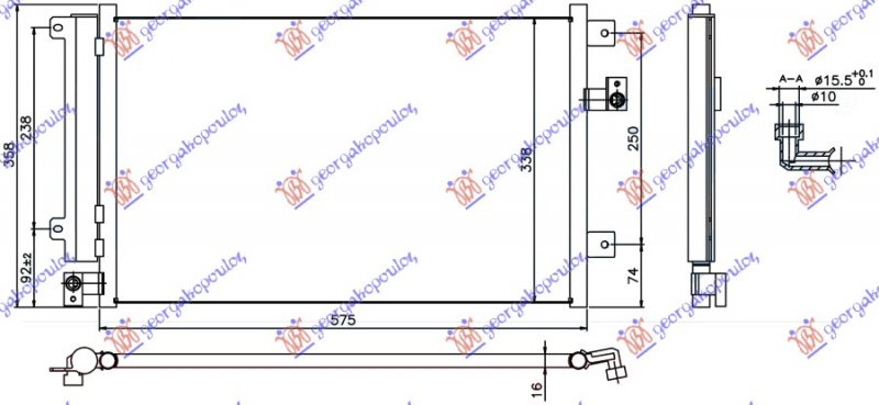 HLAD.KLIME 1.9 JTD DIZEL(575x338x16)