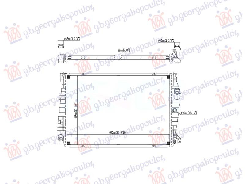 HLADNJAK MOTORA 2.0 DIZEL (AUTO) (SA CEVI) (650x438)