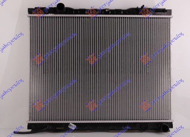 HLADNJAK MOTORA 2.5 CRDi (MAN) (+/-AC) (46.5x62.8) -06 8mm (DOOWON TIP) (NISSENS)