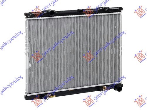 HLADNJAK MOTORA 2.5 CRDi (AUTO) (+/-AC) -06 (46.5x62.8) -06 8mm (DOOWON TIP) (NISSENS)