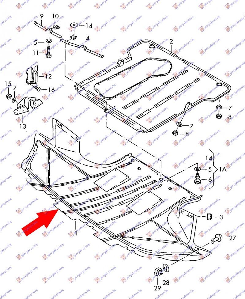 ZASTITA MOTORA PLASTICNA