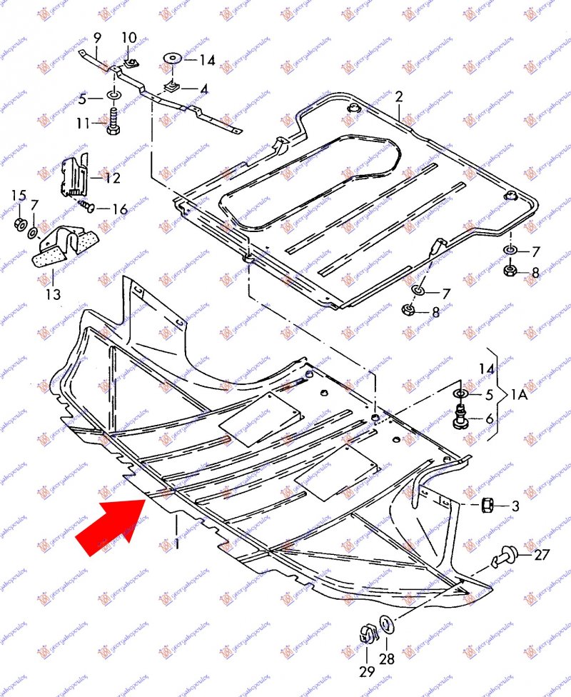 ZASTITA MOTORA PLASTICNA