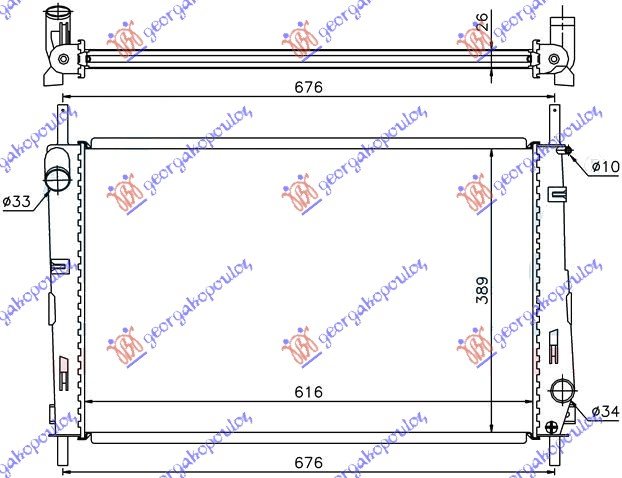 HLAD MOTORA 2.5 i-24V BENZ +A/C(62x39.5)