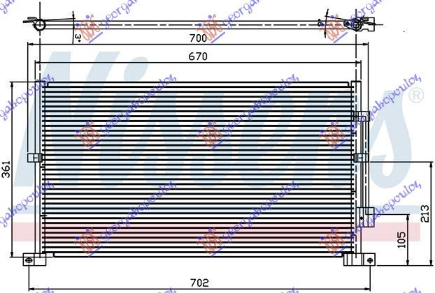 HLAD KLIME SVI MODELI  BEN-DIZ(63x36x2.2