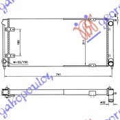 HLAD MOTORA BEN-DIZ +A/C (67.5x32x3.4)