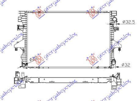 HLAD MOT. 2.5TDi-2.0BZ M/A +/-A/C (71x47