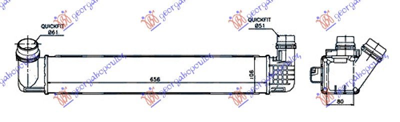 HLAD. INTERC. 2.0TCE BEN/1.6-1.9 dCi DIZ