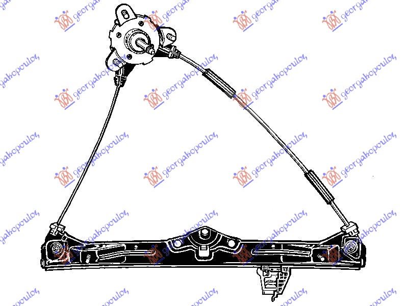 PODIZAC PROZORA MEHANICKI 3 VRATA (A KVALITET)