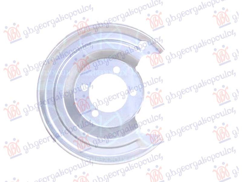 ZASTITA ZADNJEG KOCIONOG DISKA (PRECNIK ZASTITE 280/72mm) (PRECNIK DISKA 259mm)