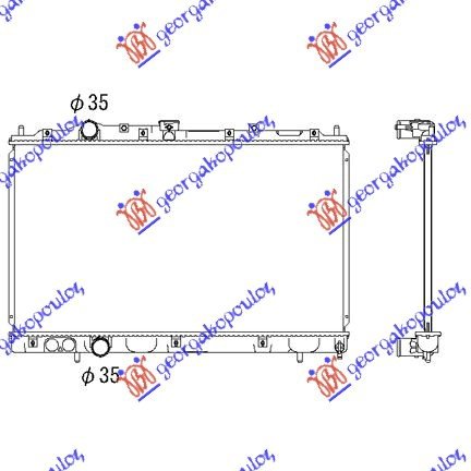 HLAD MOTORA 1.3-1.5-1.6-1.4CC (37.5x66)