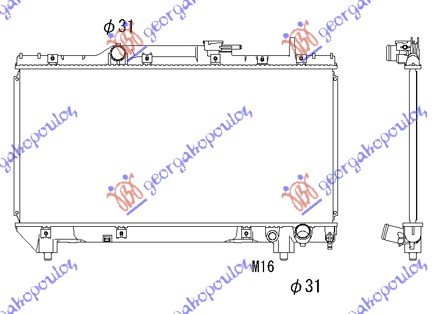 HLADNJAK 2.0i 16V GT (32.5x66)