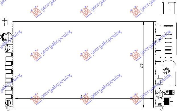 HLADNJAK 1.6-1.9ccM/A+/-A/C(61x35.9)