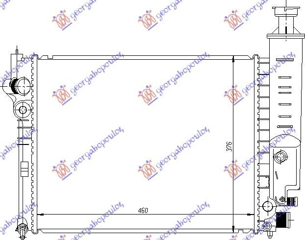 HLAD MOTORA 1.4-1.6cc +/-A/C (46x38)