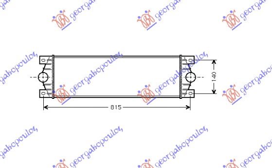 HLAD INTERCOOLER DIZEL -03 (68x18.1x4)