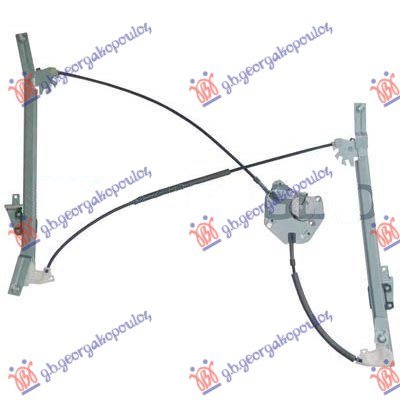 PODIZAC PREDNJEG PROZORA ELEKTRICNI (BEZ MOTORA) (A KVALITET)