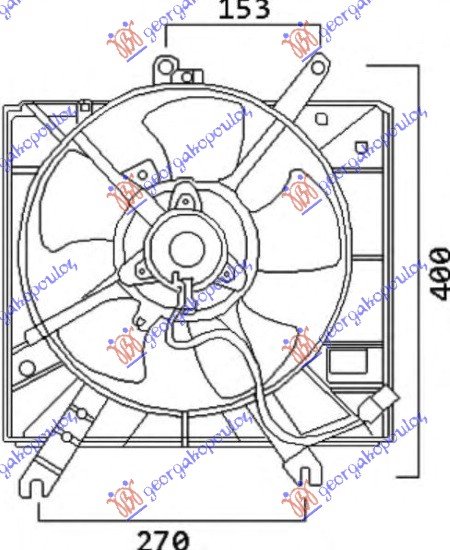 VENTILATOR KOMPLET BENZIN