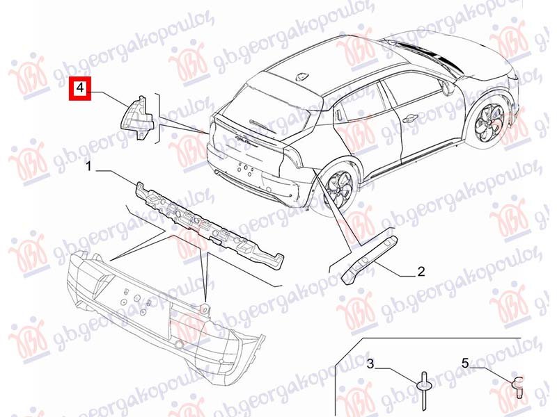 NOSAC ZADNJEG BRANIKA (O)