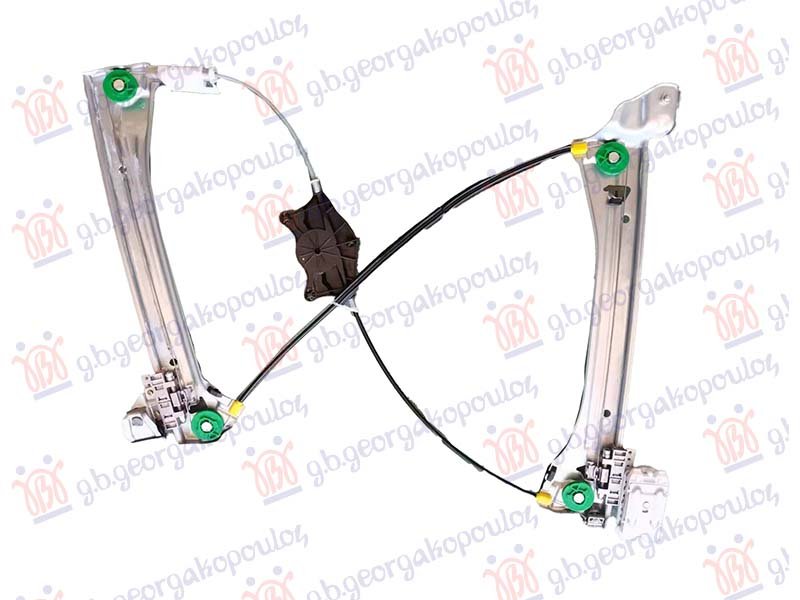 PODIZAC PREDNJEG PROZORA ELEKTRICNI (BEZ MOTORA) (COUPE)