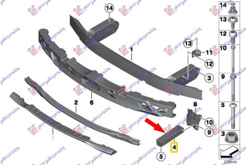 NOSAC PRED.BRANIKA ALUMINIUM(>/F07)