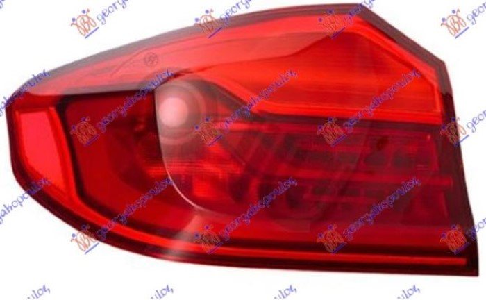 SINA ZADNJEG BRANIKA PLASTICNA (G30/SEDAN) (M-SPORT)